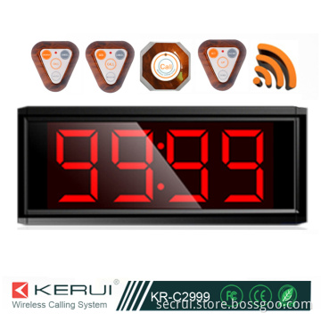 999 Transmitters Compatible Restaurant Waiter Pager System (KR-C2999)